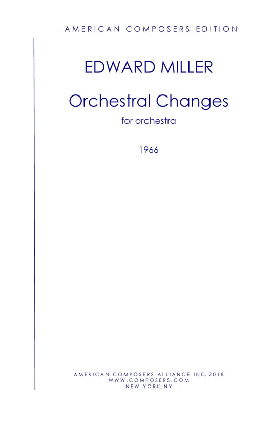 Orchestral Changes