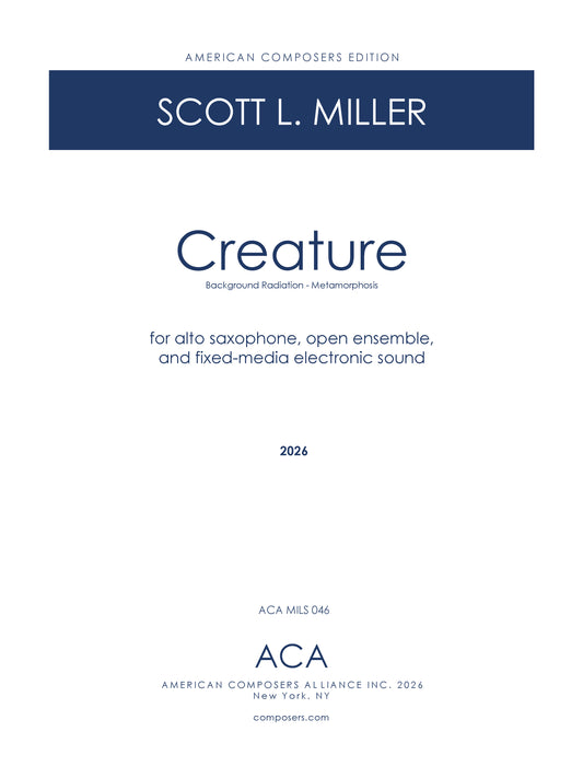 Creature (Background Radiation and Metamorphosis)