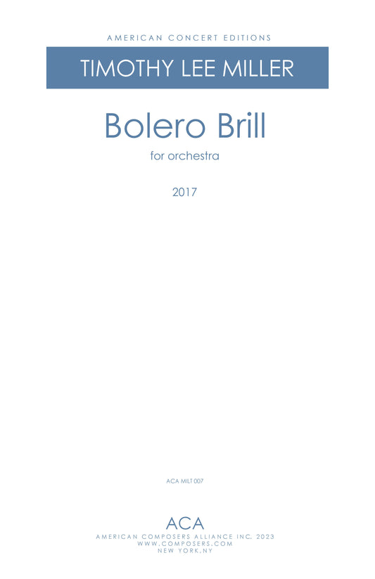 Bolero Brill