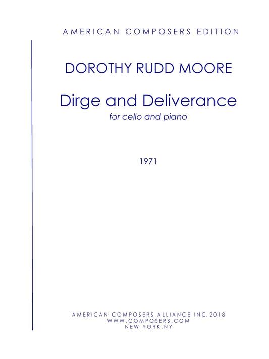 DIRGE and DELIVERANCE