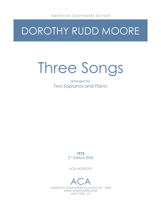 THREE SONGS - Charity - If Music - On Wings - 2nd Edition