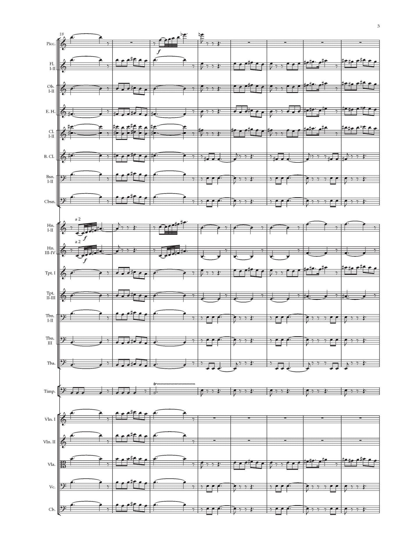 SYMPHONY NO.1 in one movement for orchestra