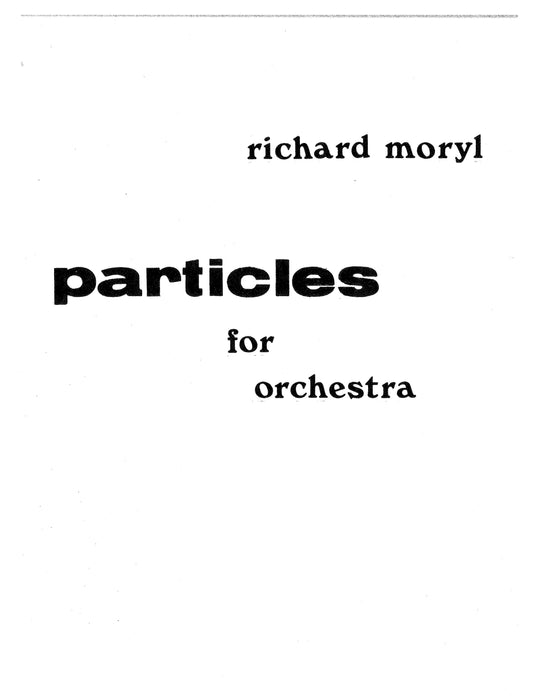 Particles (For Orchestra)