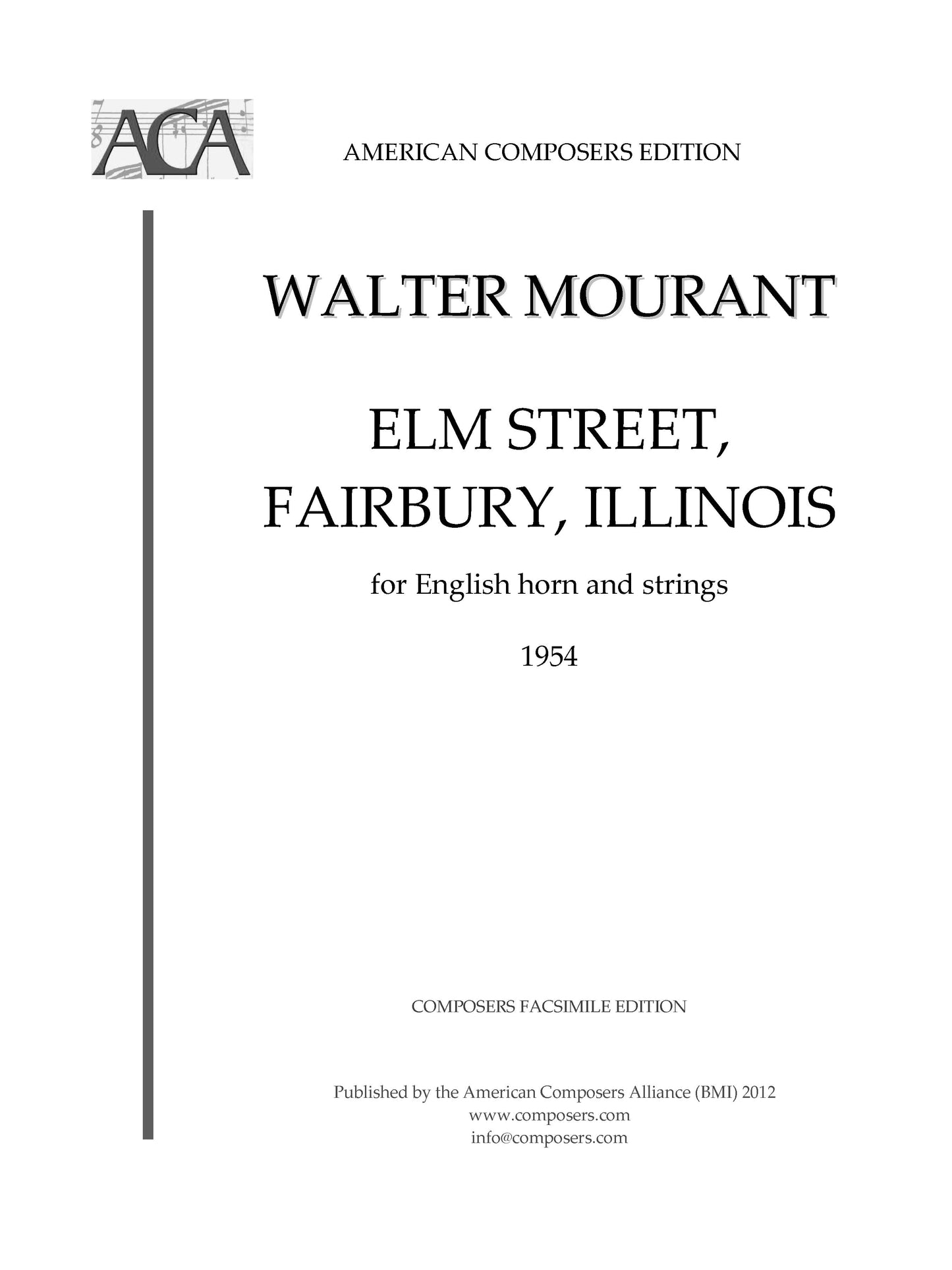 Elm Street, Fairbury, Illinois