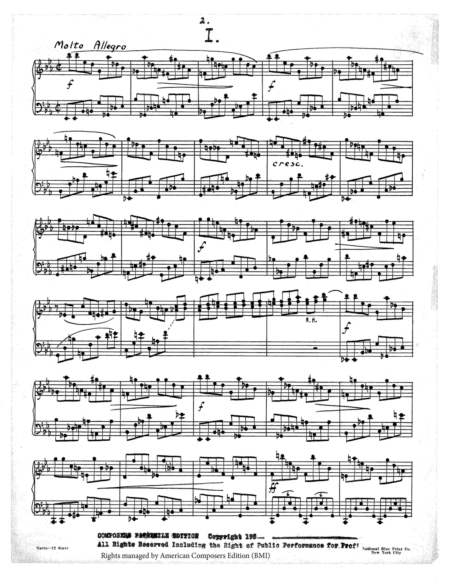 Nine Preludes For Piano