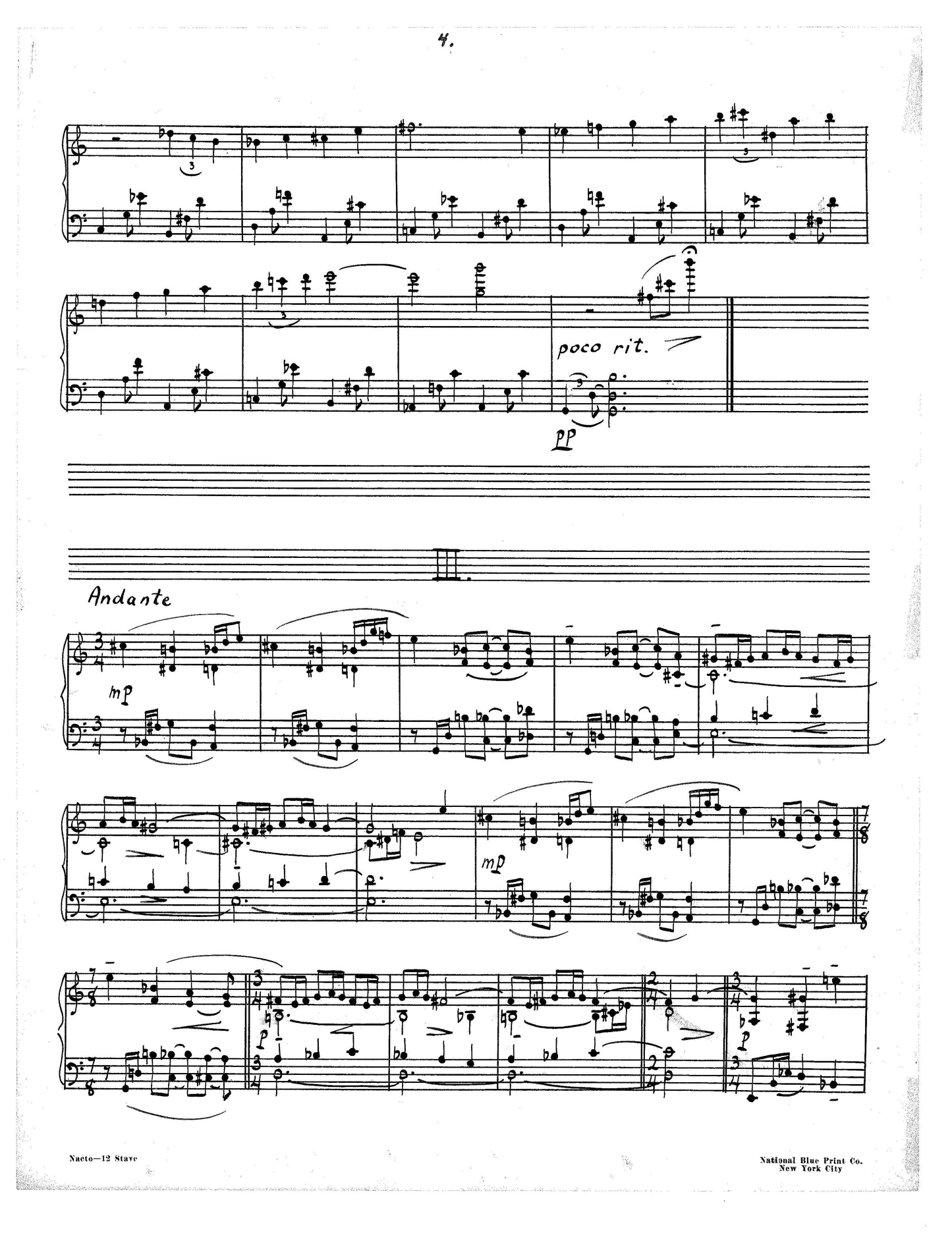 Nine Preludes For Piano