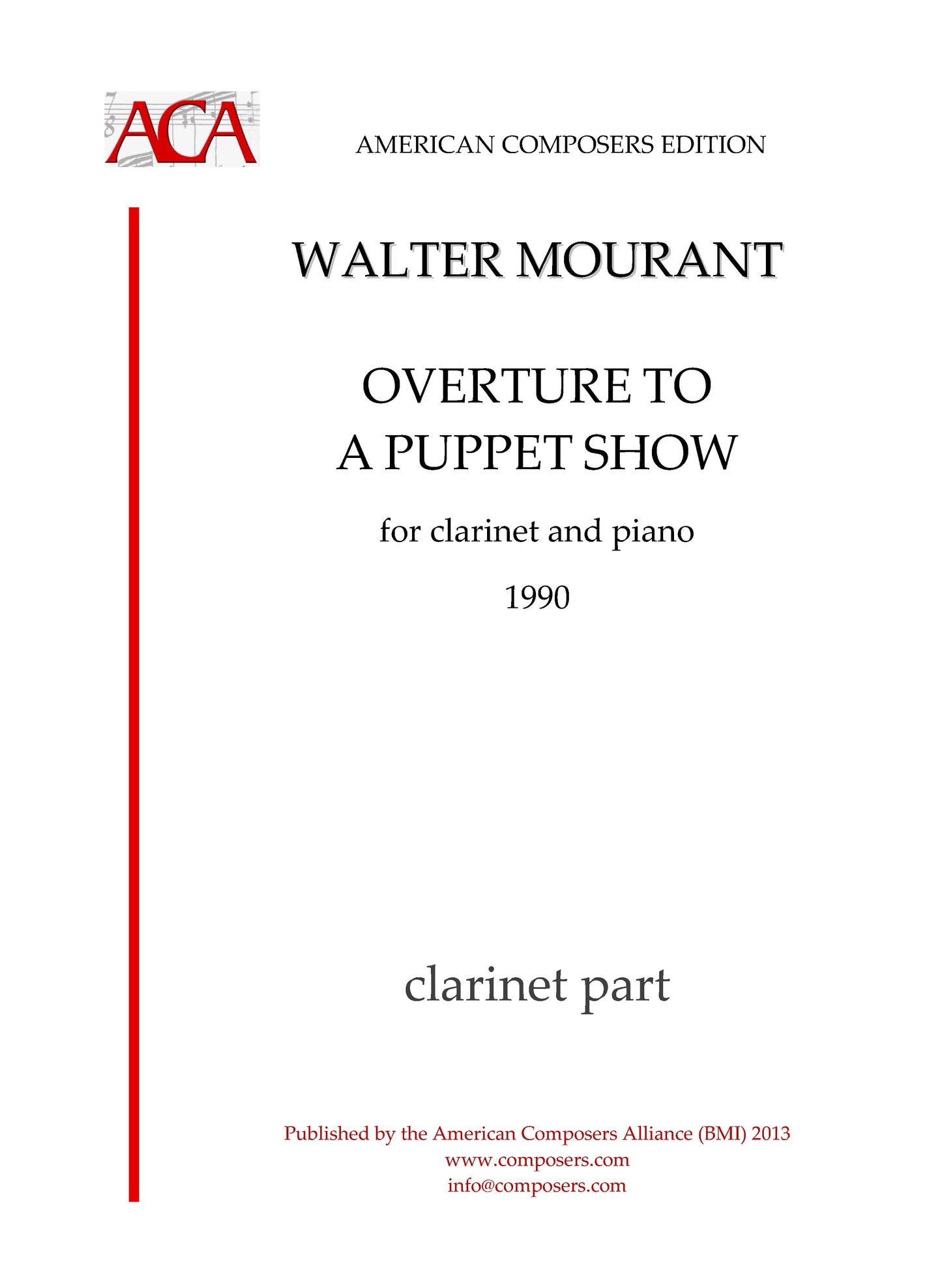 Overture To A Puppet Show