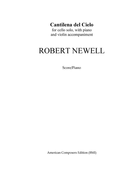 CANTILENA DEL CIELO