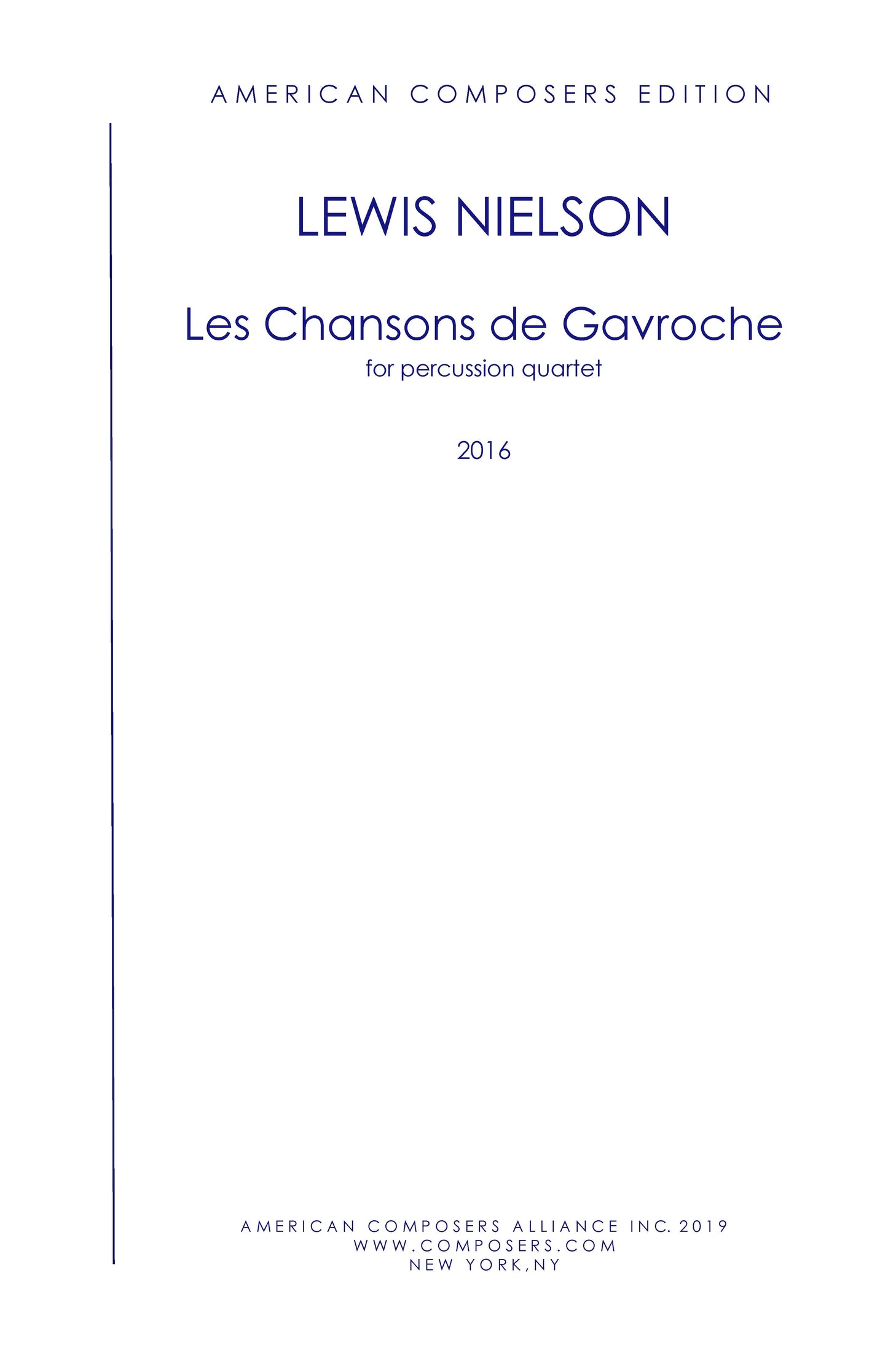 Les Chansons de Gavroche