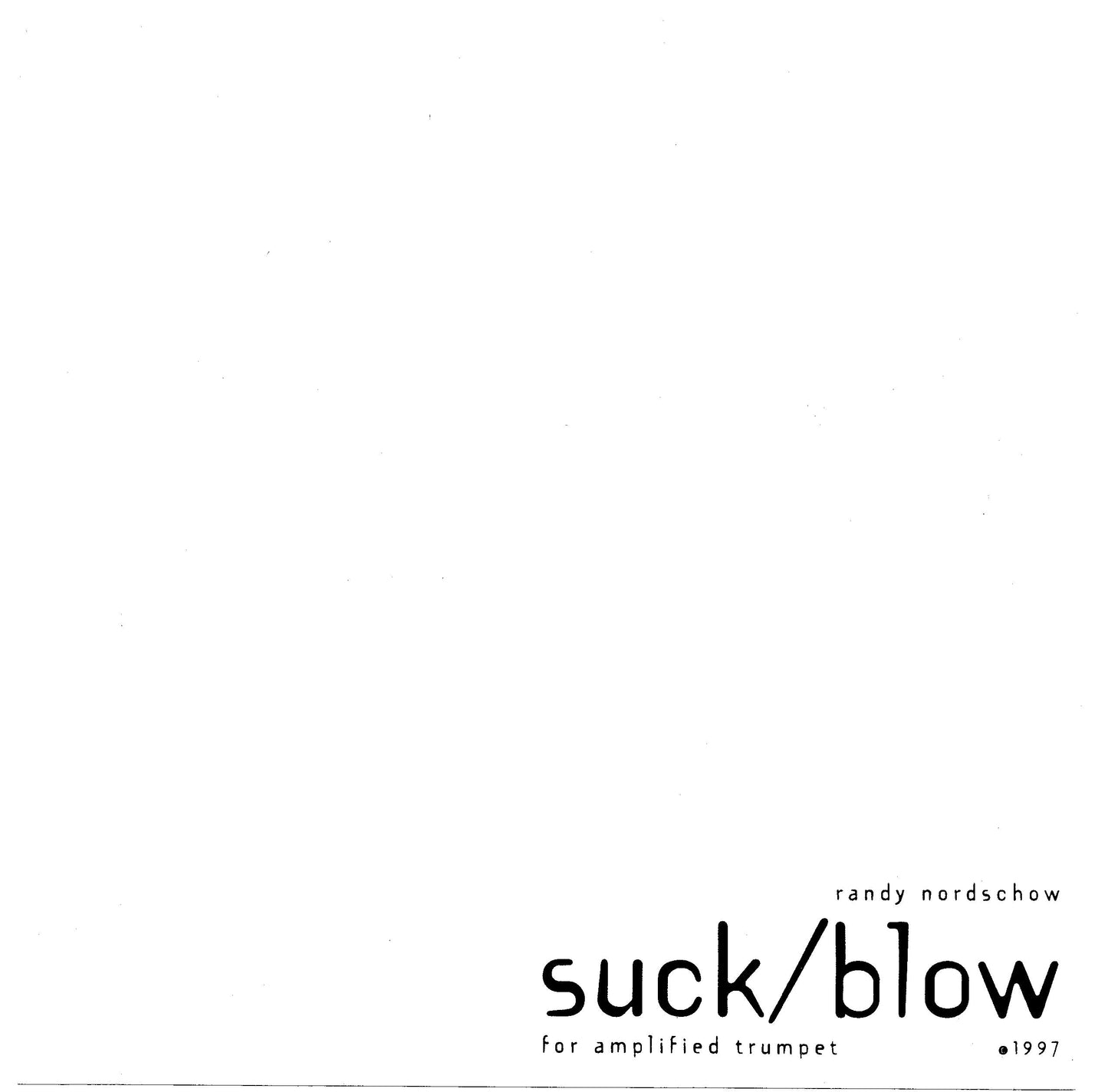 SUCK-BLOW