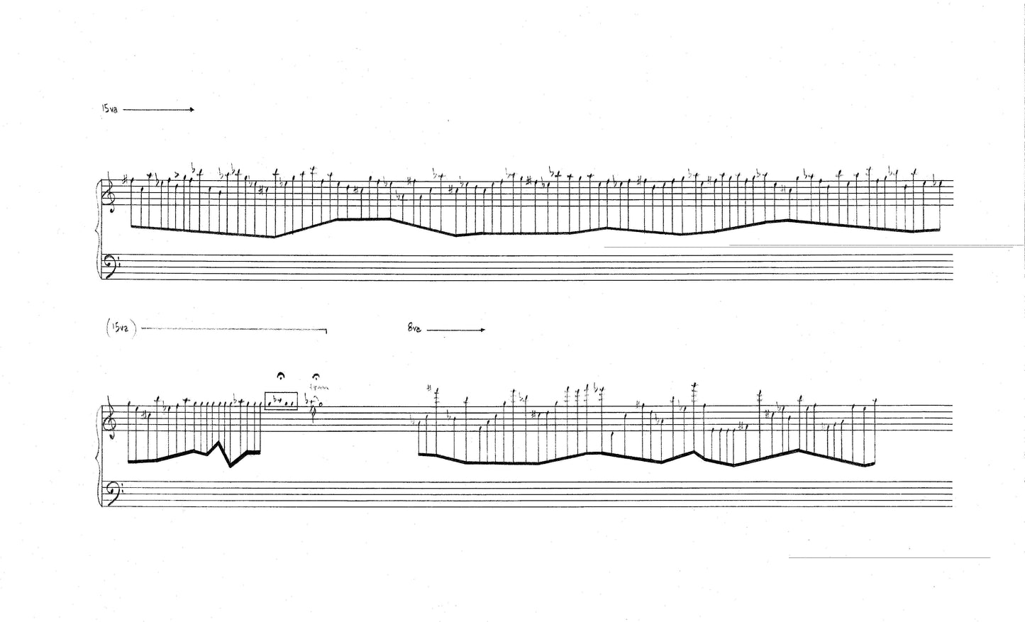 DETAIL OF BEETHOVEN'S HAIR for PIANO