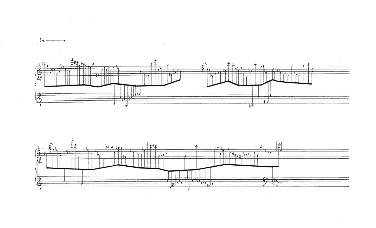 DETAIL OF BEETHOVEN'S HAIR for PIANO