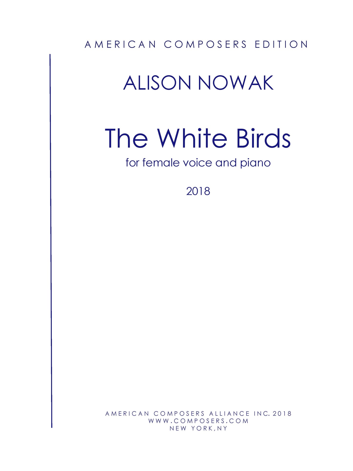 WHITE BIRDS, THE