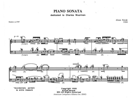 PIANO SONATA