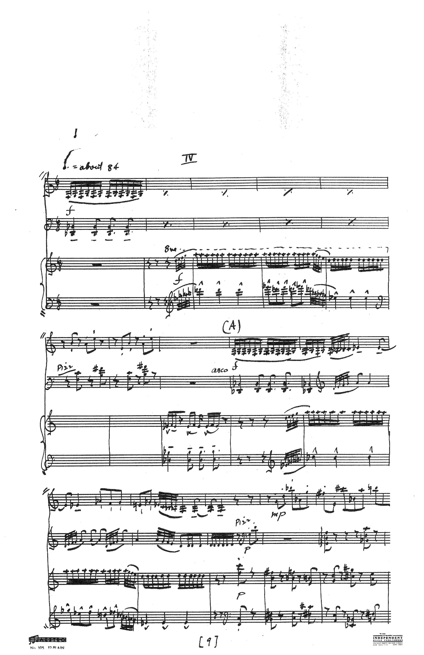 SUITE for Clarinet, Cello, and Piano