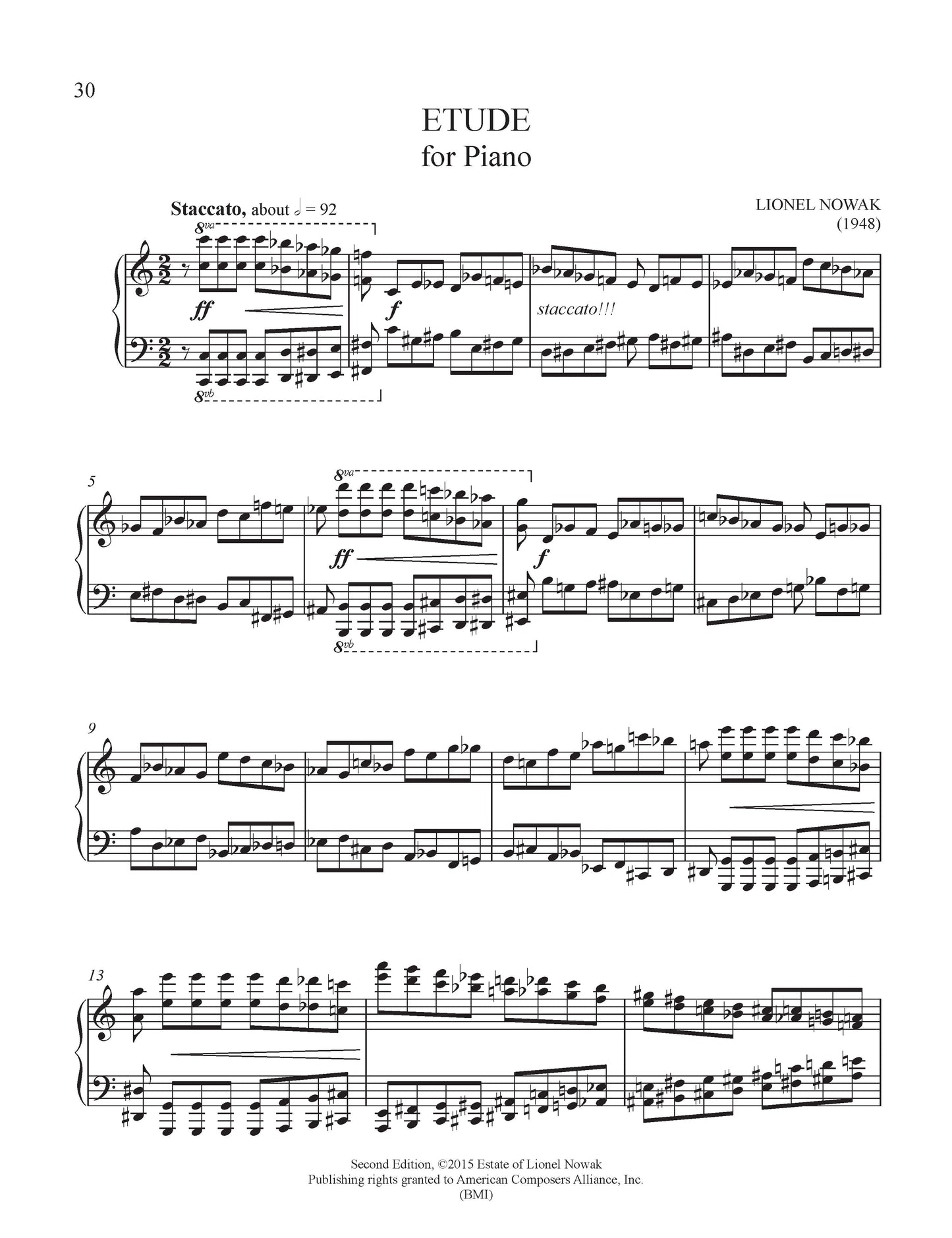 MUSIC FOR SOLO PIANO 1942-91