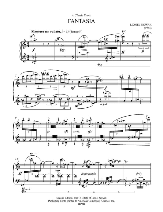 FANTASIA FOR PIANO