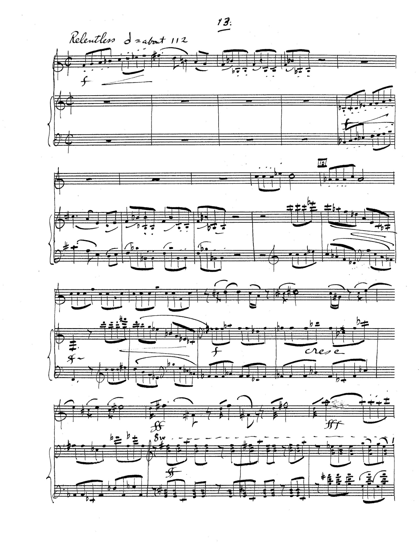 Sonata for Horn and Piano