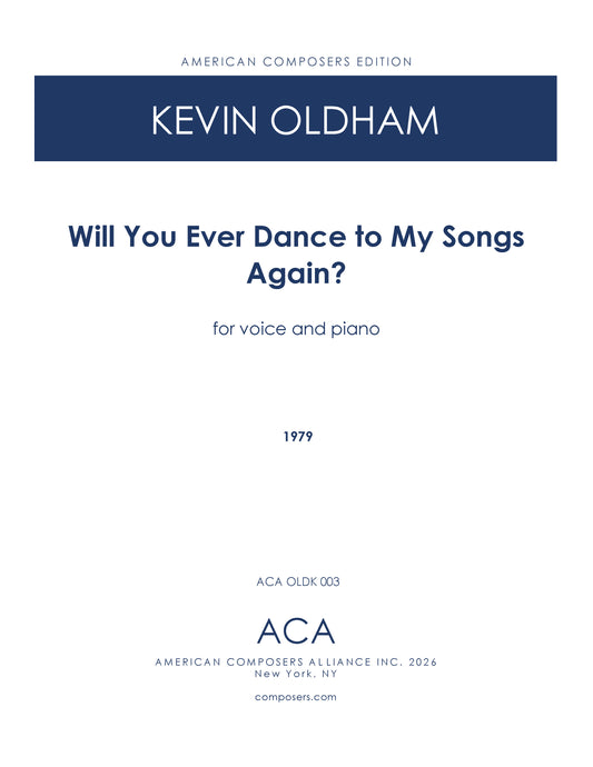 Will You Ever Dance to My Songs Again