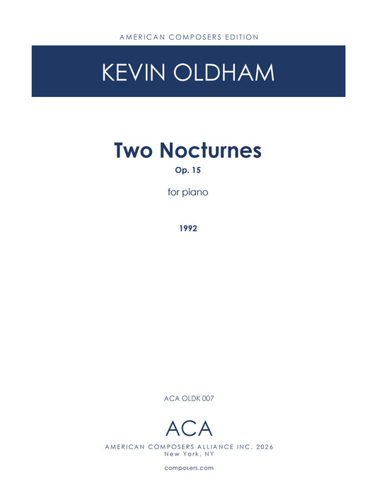 Two Nocturnes, Op. 15
