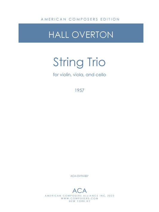 STRING TRIO NO.1