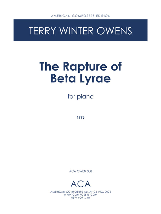 The Rapture of Beta Lyrae