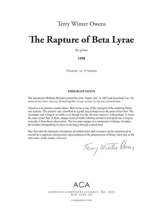 The Rapture of Beta Lyrae