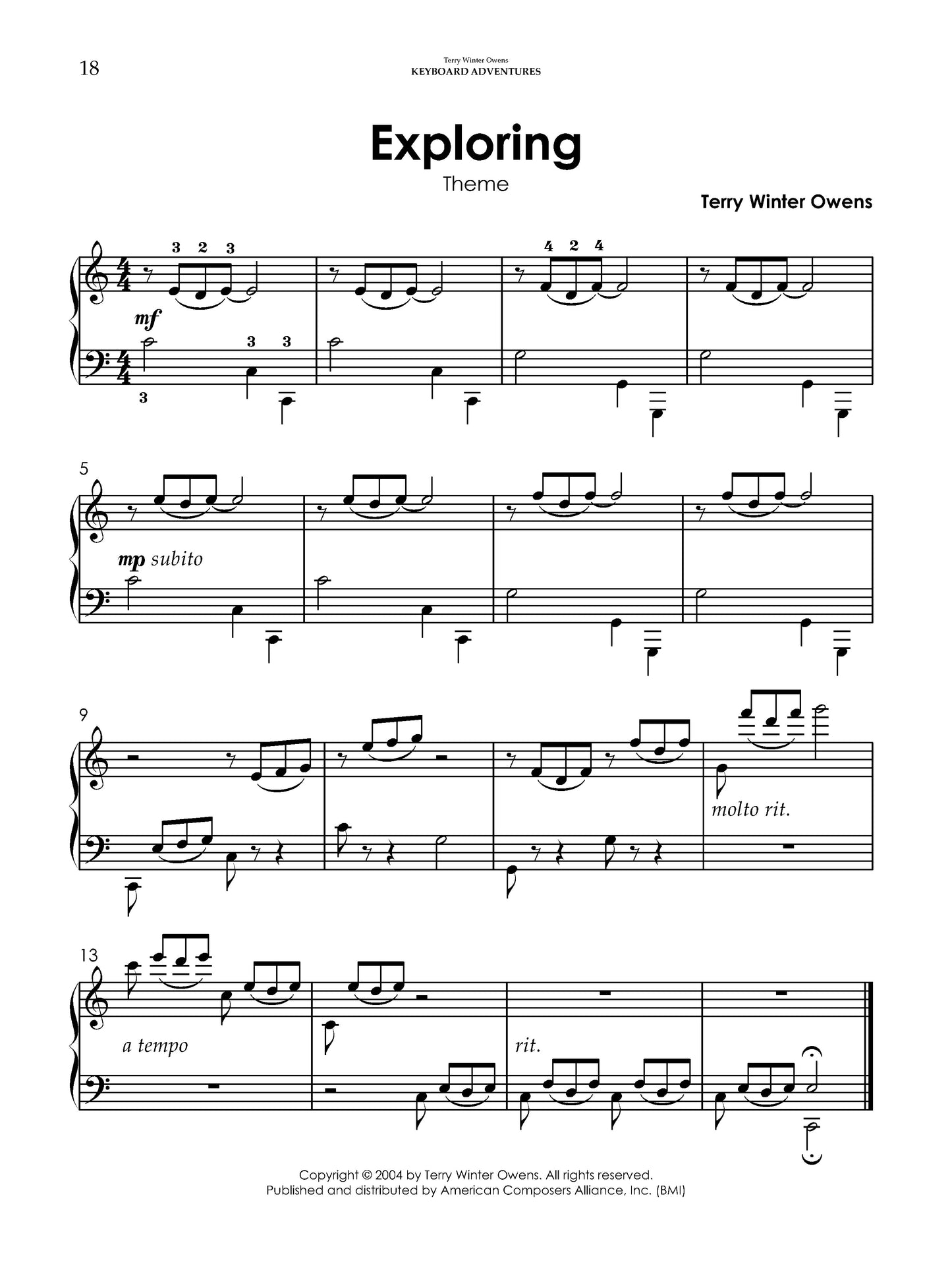 Keyboard Adventures: Rote Pieces for Beginners