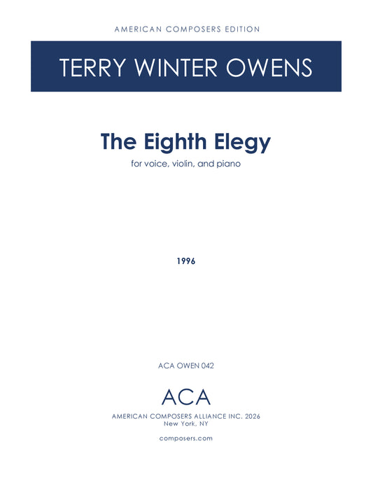The Eighth Elegy