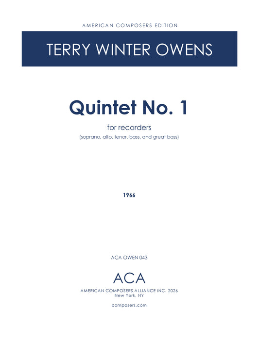 Quintet No. 1
