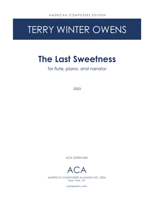 The Last Sweetness
