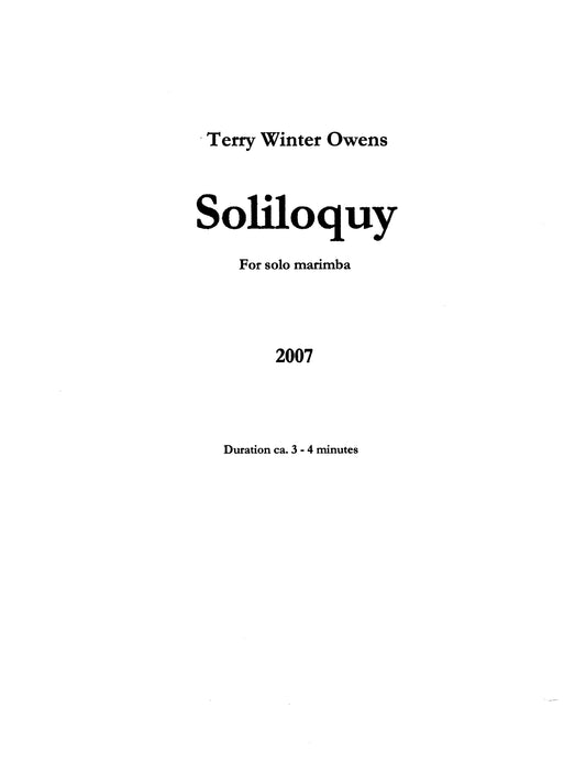 Soliloquy