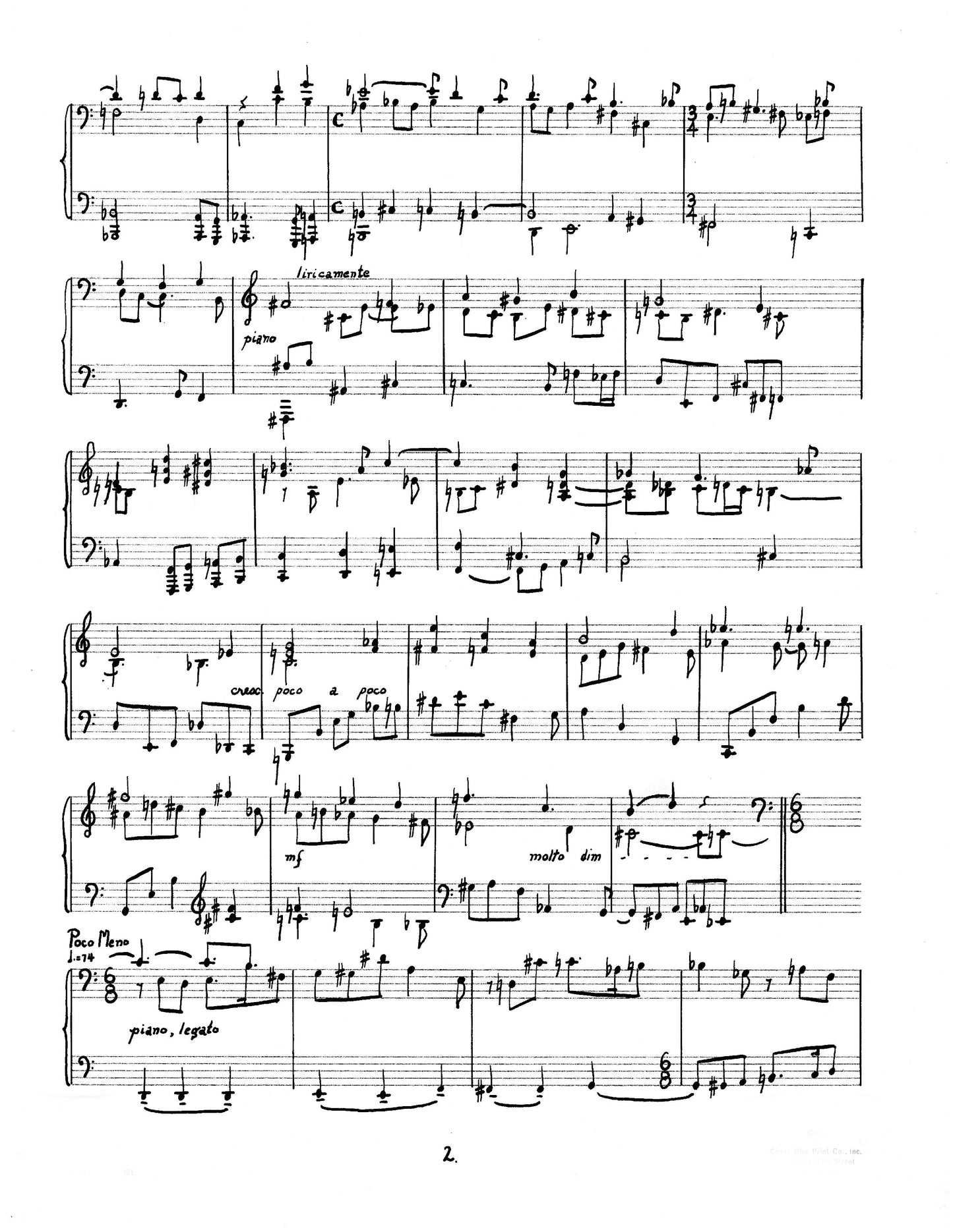 VARIATIONS FOR PIANO