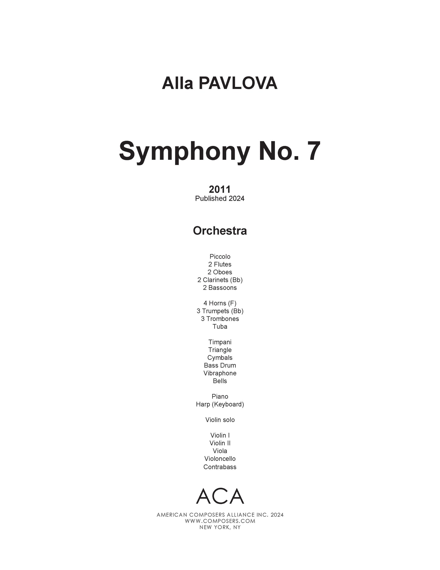 Symphony No. 7