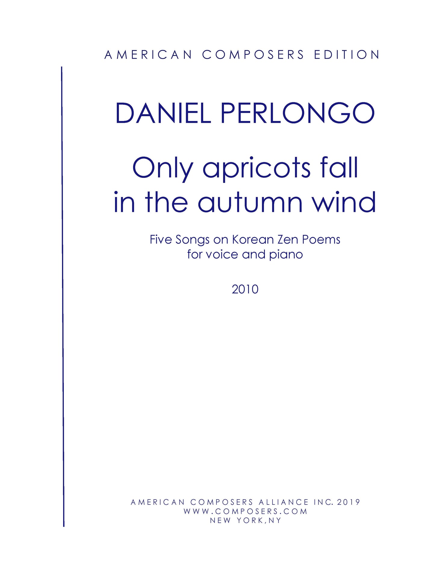 only apricots fall in the autumn wind