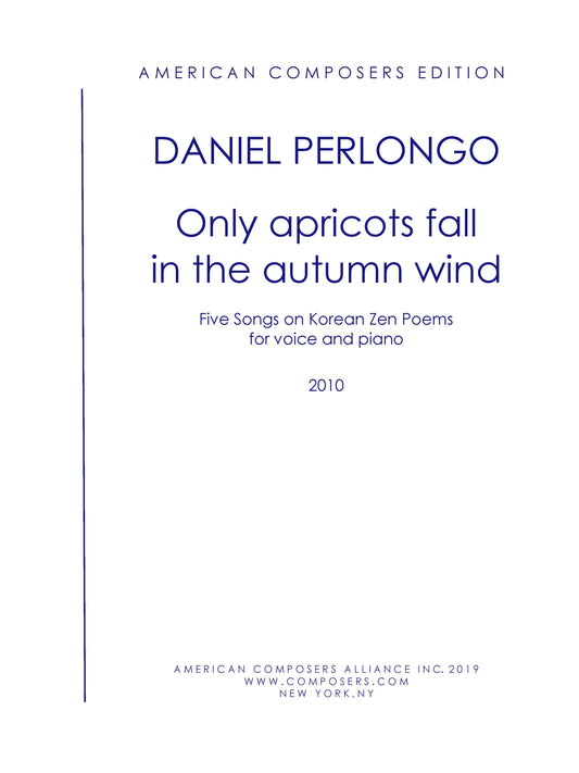 only apricots fall in the autumn wind