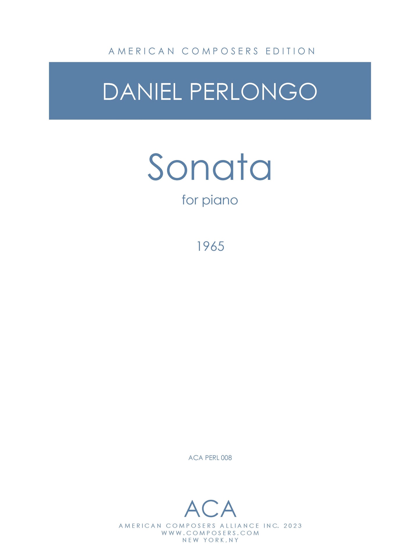 Sonata for Piano