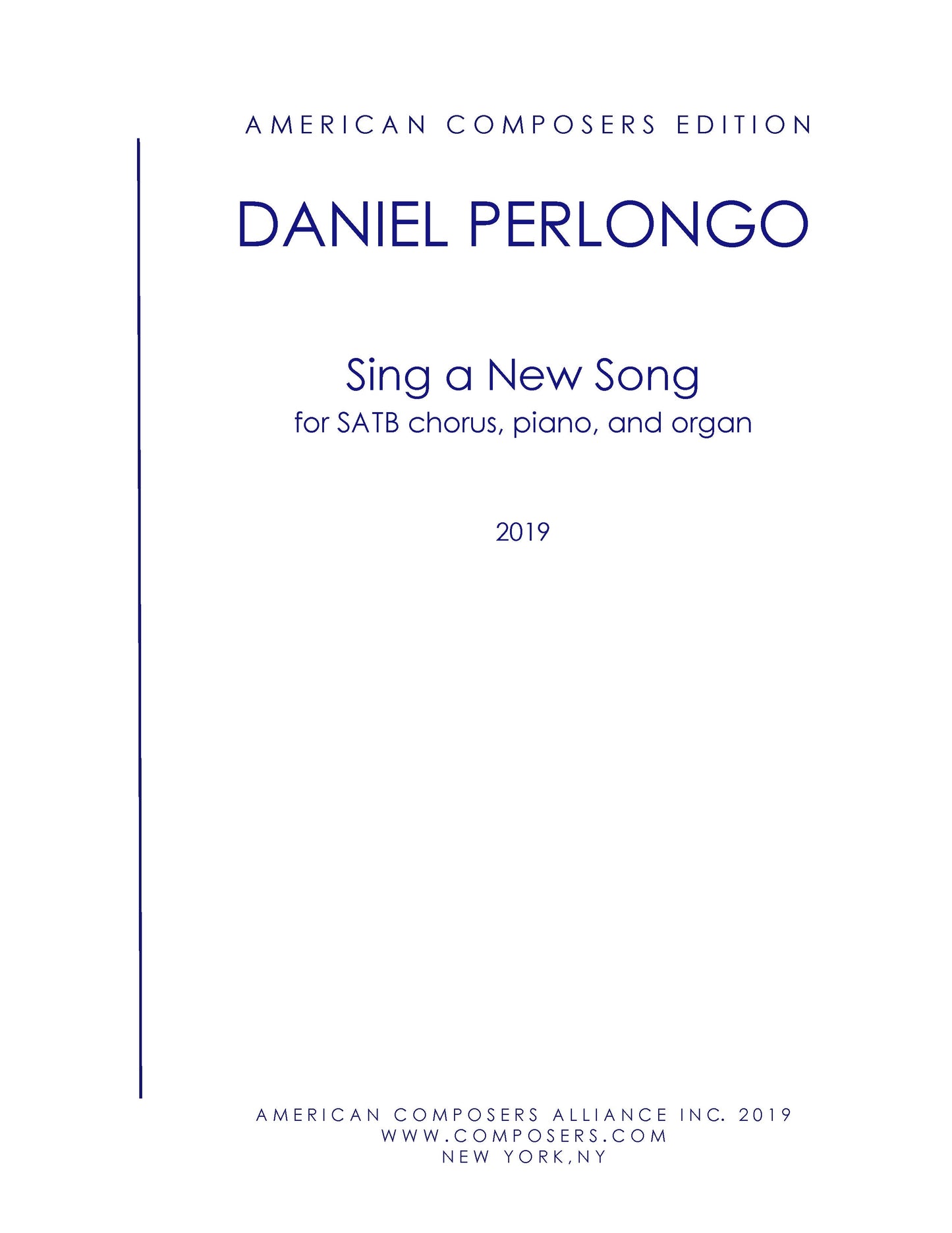 Sing a New Song