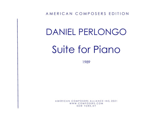 SUITE FOR PIANO