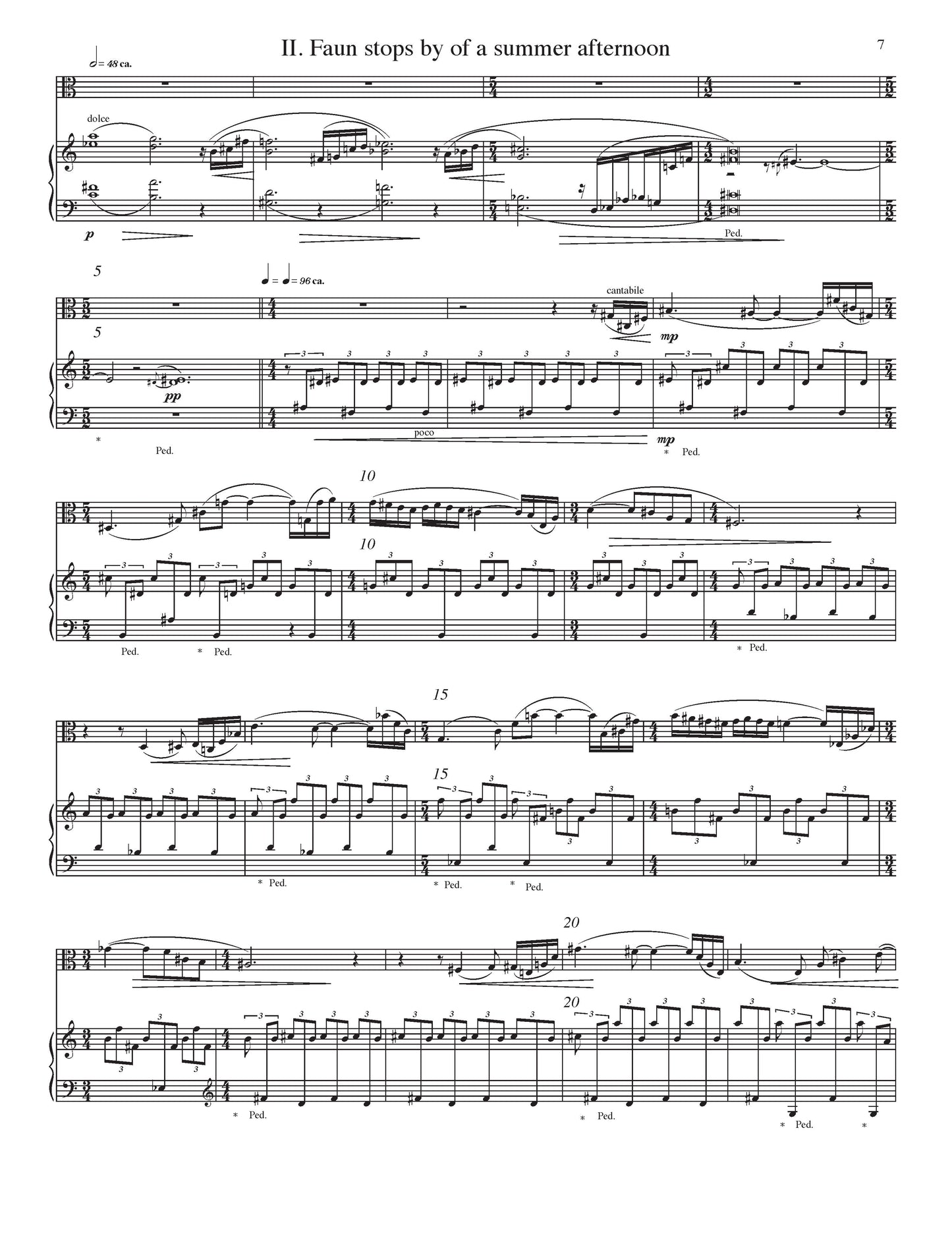 Suite for Viola and Piano