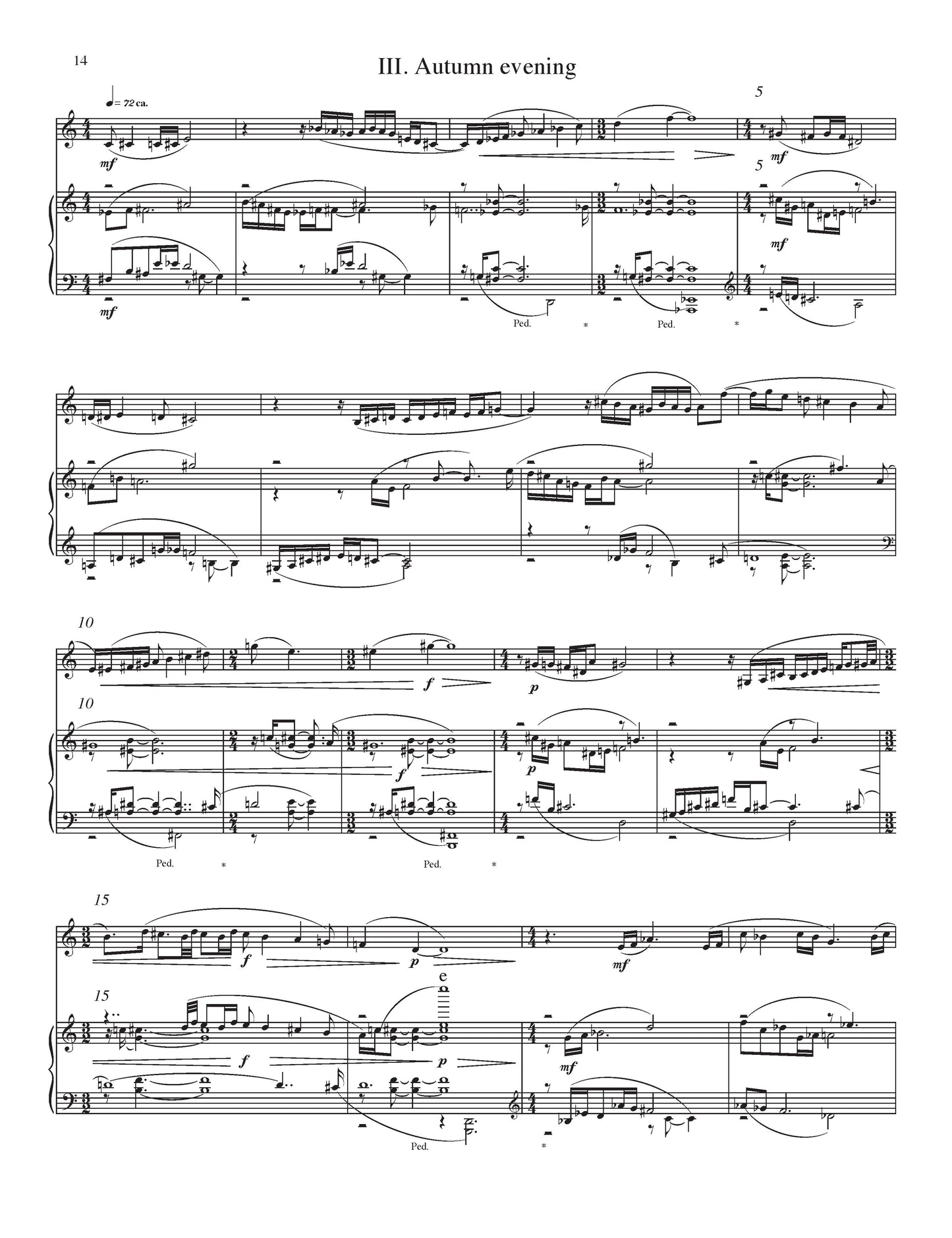 Suite for Viola and Piano