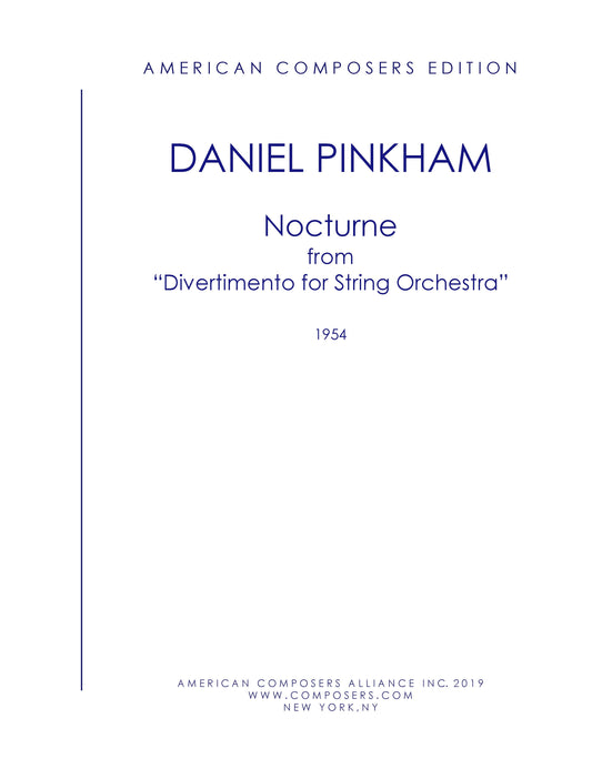 NOCTURNE from DIVERTIMENTO