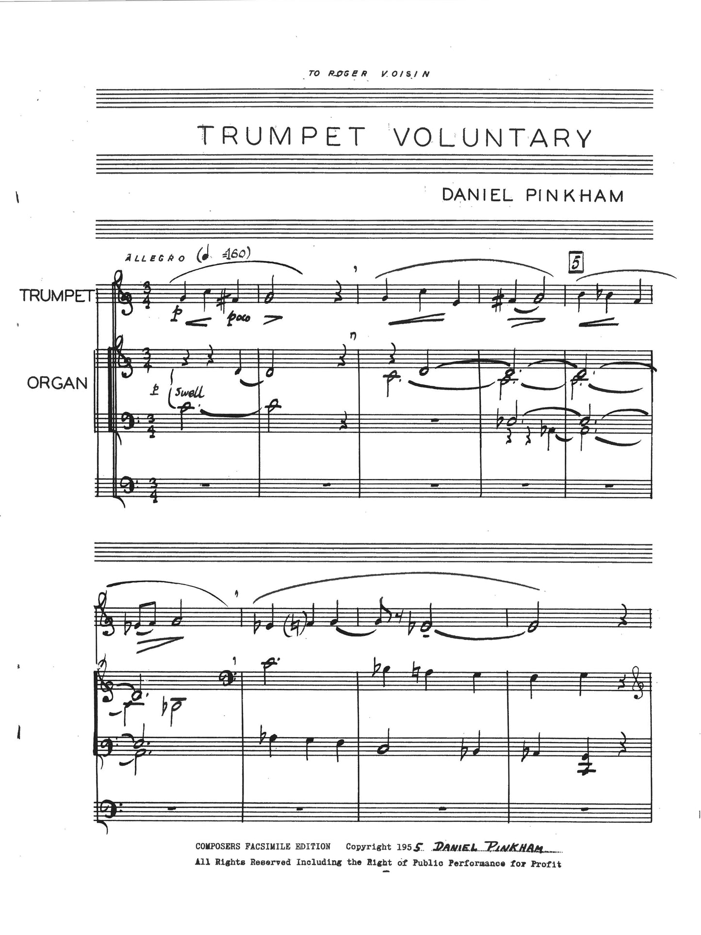 TRUMPET VOLUNTARY