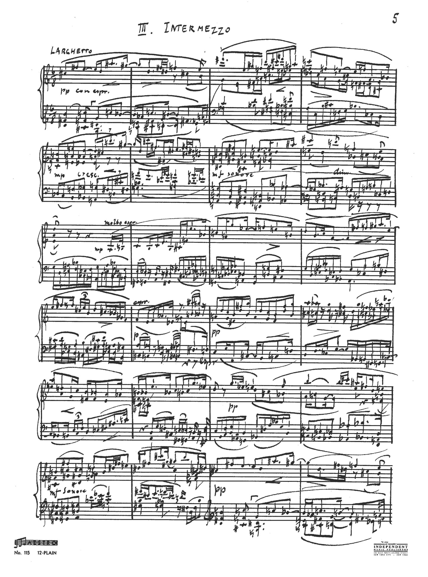 SPECULUM SUITE OP. 17