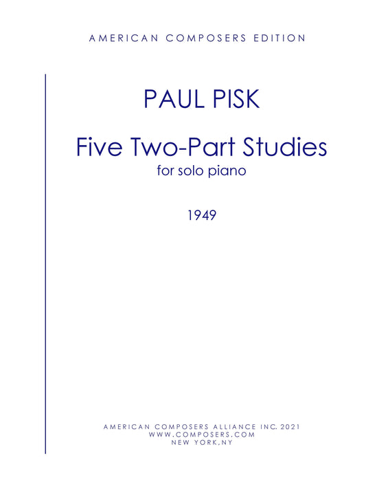 FIVE TWO-PART STUDIES