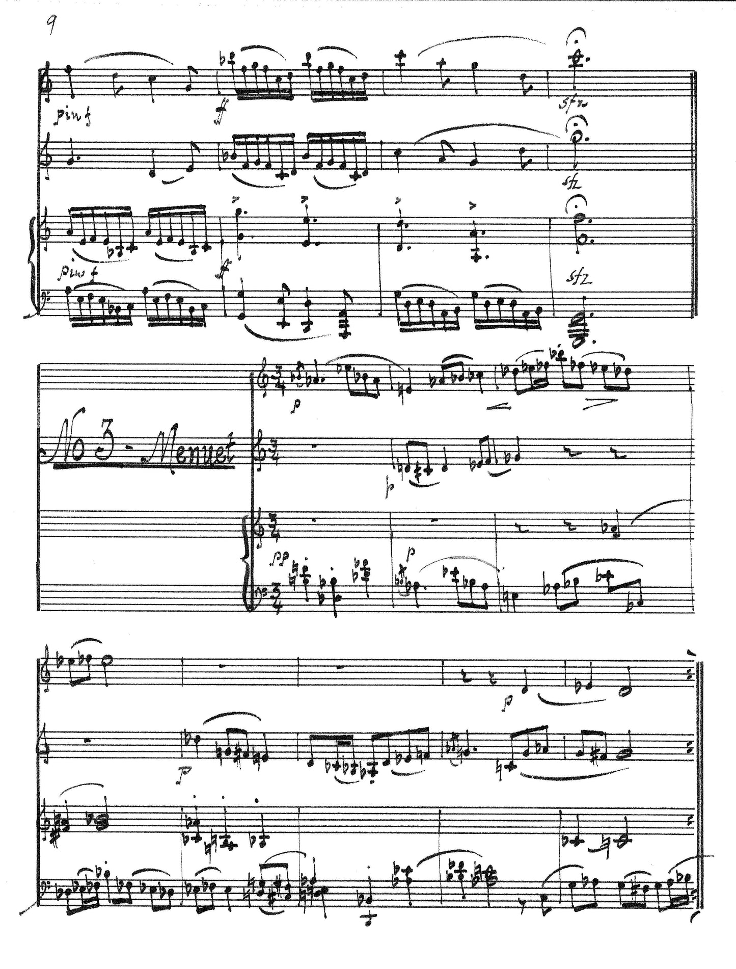 SUITE, Op.85 for oboe, clarinet, and piano