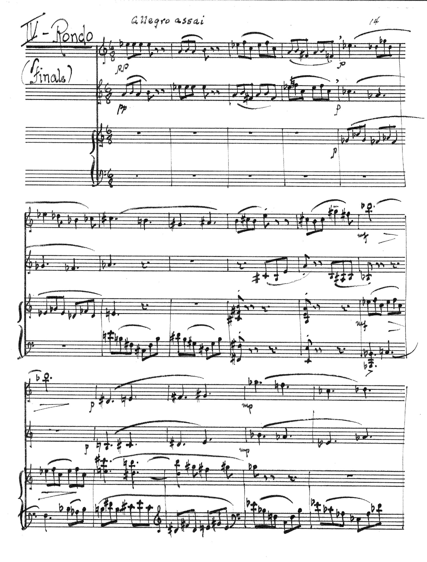 SUITE, Op.85 for oboe, clarinet, and piano