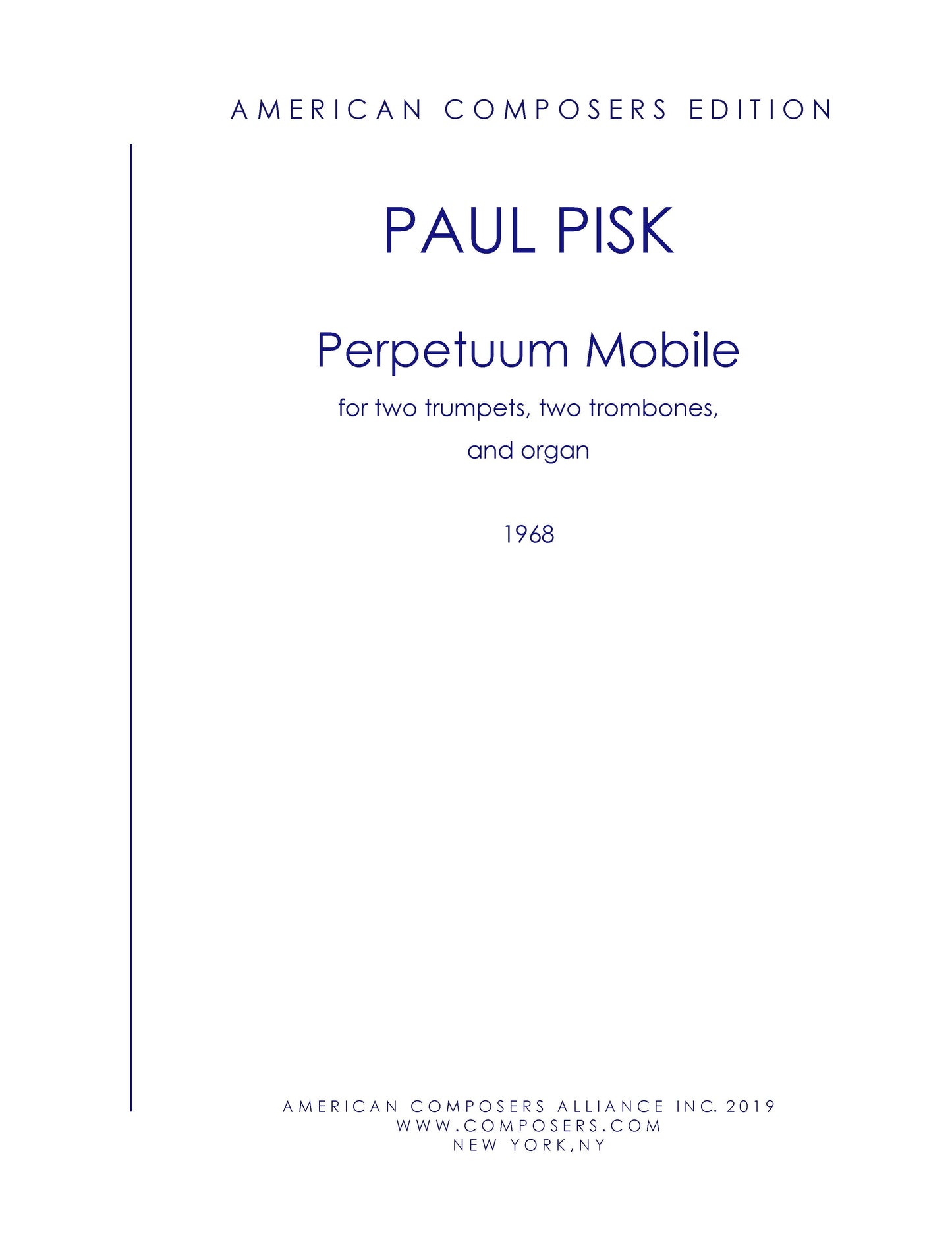 PERPETUUM MOBILE