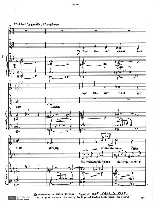 CORTEGE for Brass Choir, Op.53b