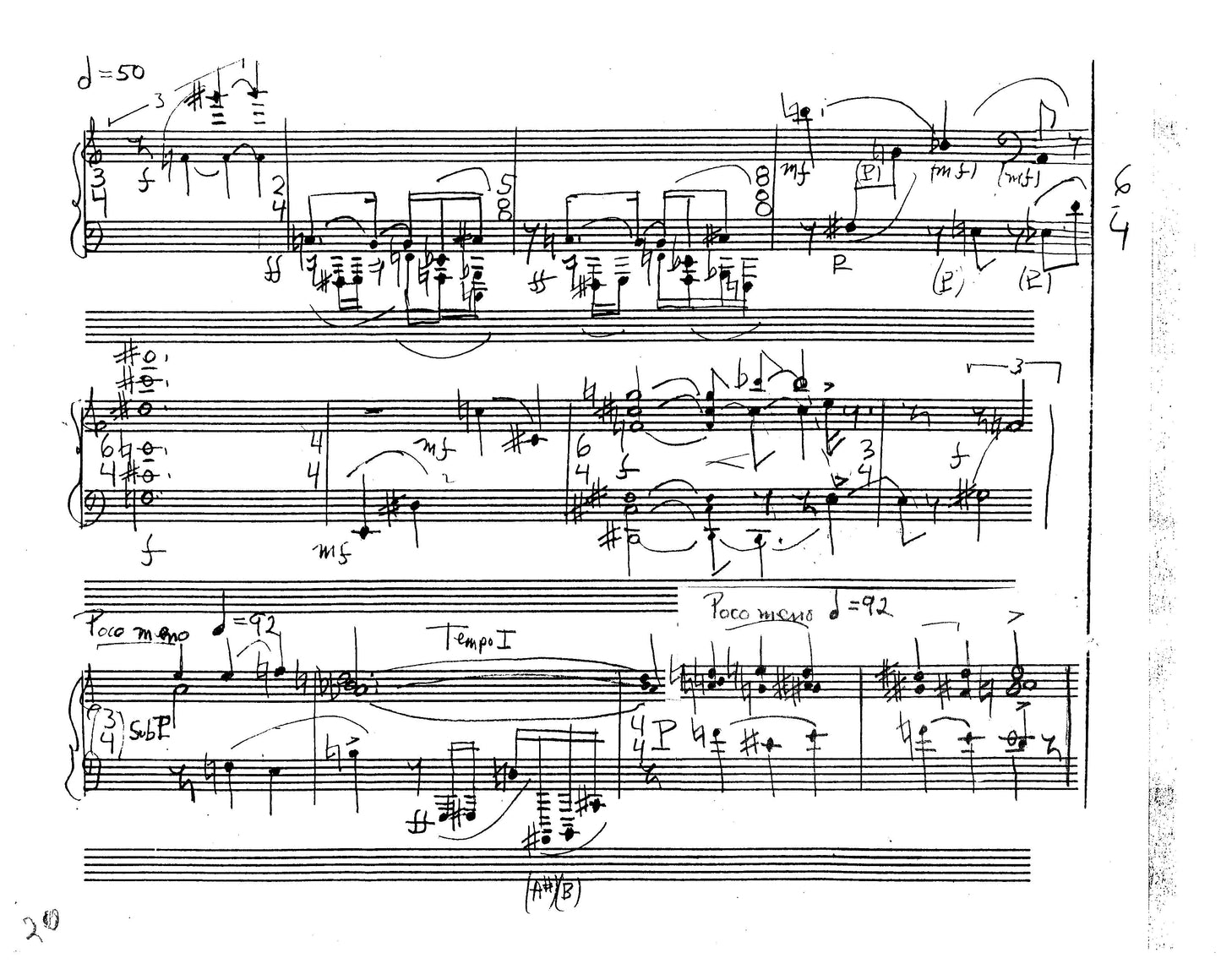 PIANO SONATA No. 3